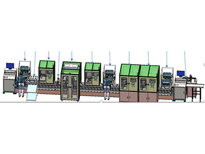 屏自動(dòng)組裝線